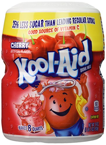Kool-aid Cherry Mix 19oz Container (2 Pack)