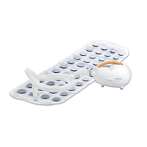 medisana MBH Tapis de bain à bulles d'air, Baignoire à tapis de bulles, Tapis de bain à remous, Incl. distributeur d'arômes, 3 niveaux d'intensité, Fonction de minuterie, Spa pour la maison, Wellness