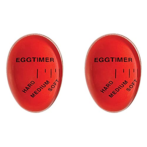 2 Pièces Minuteur Cuisson des Oeufs, Egg Timer, Minuteur d'oeufs en Résine, pour Cuisiner