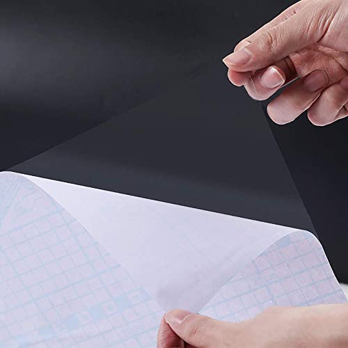 Hode Adhésif film adhésif transparent papier peint autocollant 30cm × 3m film de livre transparent film de protection murale imperméable à l'eau film de protection murale pour meubles