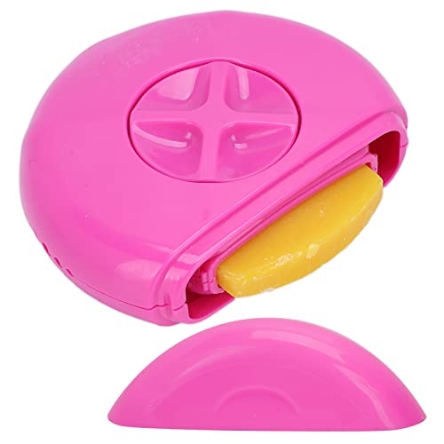 Rasoir Manuel pour Femmes 3-en-1, Outil D'épilation pour Tondeuse pour le Corps, Rasoir Portable Lisse et Soyeux en Déplacement(rose rouge)