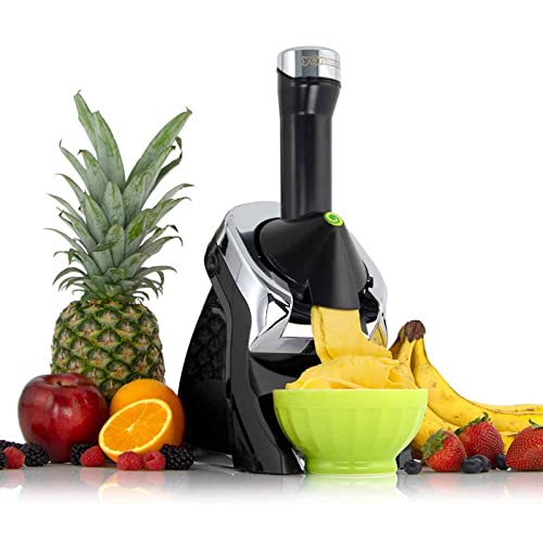 HHORB Machine à crème glacée électrique Tout-en-Un Manuelle Machine à crème glacée aux Fruits électrique Domestique Mini sorbetière Machine à crème glacée Automatique aux Fruits pour Enfants Machine