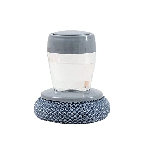 BBASILIYSD Distributeur de savon de cuisine - Brosse de nettoyage facile à utiliser - Distributeur de savon - Outil de nettoyage de cuisine