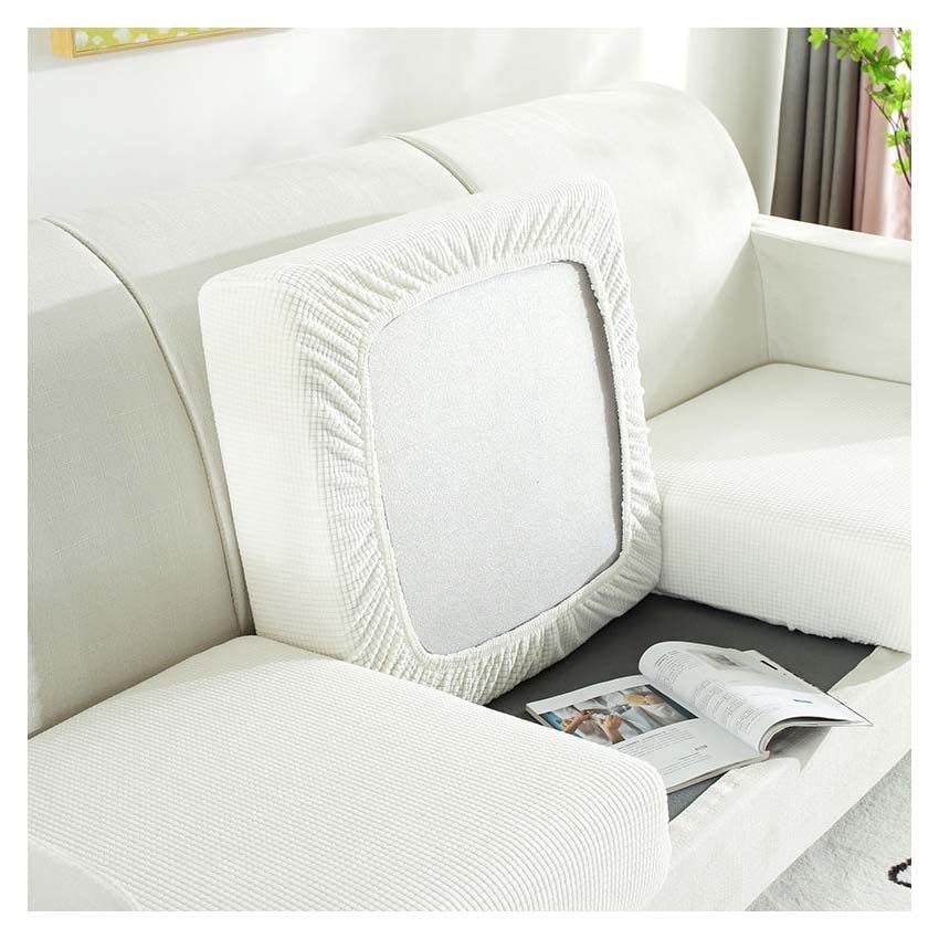 Housse de Coussin de Canapé de siège Extensible 3/4 Places/d'angle 60*80/70*40/60*60/45*45 Housse de Protection pour Meubles Couvre pour Canapé Protege Antipoussière ( Color : #6 , Size : 1 seat (50-6
