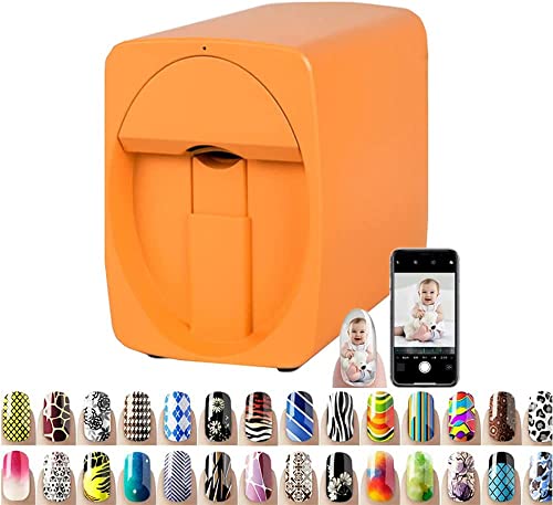 Imprimante D'art D'ongles, Machine D'impression D'ongles Automatique Intelligente 3D, Prise En Charge WiFi/bricolage/USB, Machine De Peinture D'ongles Portable Multifonctionnelle Pour Enfant/studio